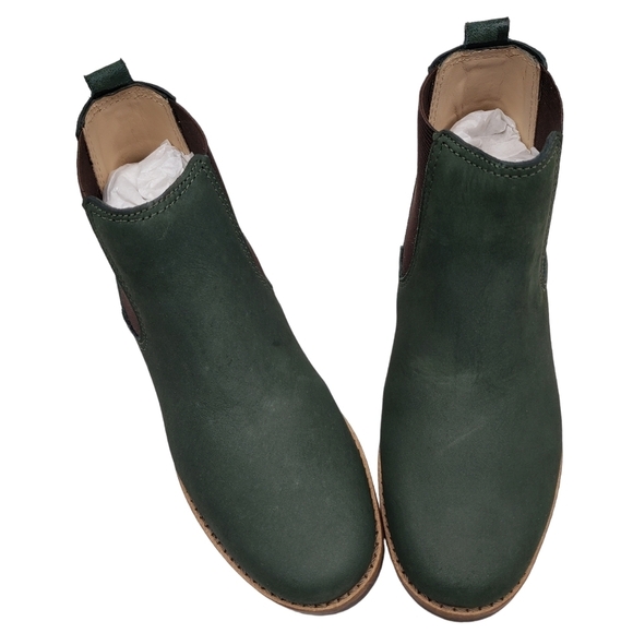 Marc Joseph | NIB Webster Bootie Emerald Nubuck Leather Pull On Boots Boy's 1 - Picture 9 of 15